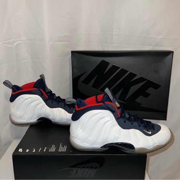Nike Air Foamposite One Premium Olympic 2016 (GS) Size 7Y - Picture 5 of 11